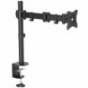 Soporte VESA de Sobremesa para 1 Monitor - Base para Pantallas VESA de hasta 34" (8Kg) con Mástil Articulado - Altura Ajustab