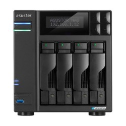 LOCKERSTOR 4 Gen2 (AS6704T) NAS Escritorio Intel® Celeron® N N5105 4 GB DDR4 0 TB ADM Negro
