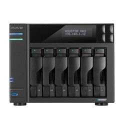 LOCKERSTOR 6 Gen2 NAS Escritorio Intel® Celeron® N5105 8 GB DDR4 Unidad de disco duro ADM Negro
