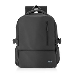 Mochila Deportiva Repelente Al Agua Para Portatil 15.6  Negro