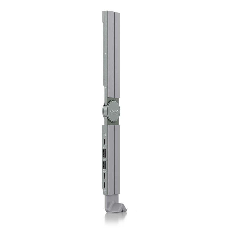 Soporte de Sobremesa Ajustable Para Portail / Tablet Con USB-C Docking 4 en 1  Gris