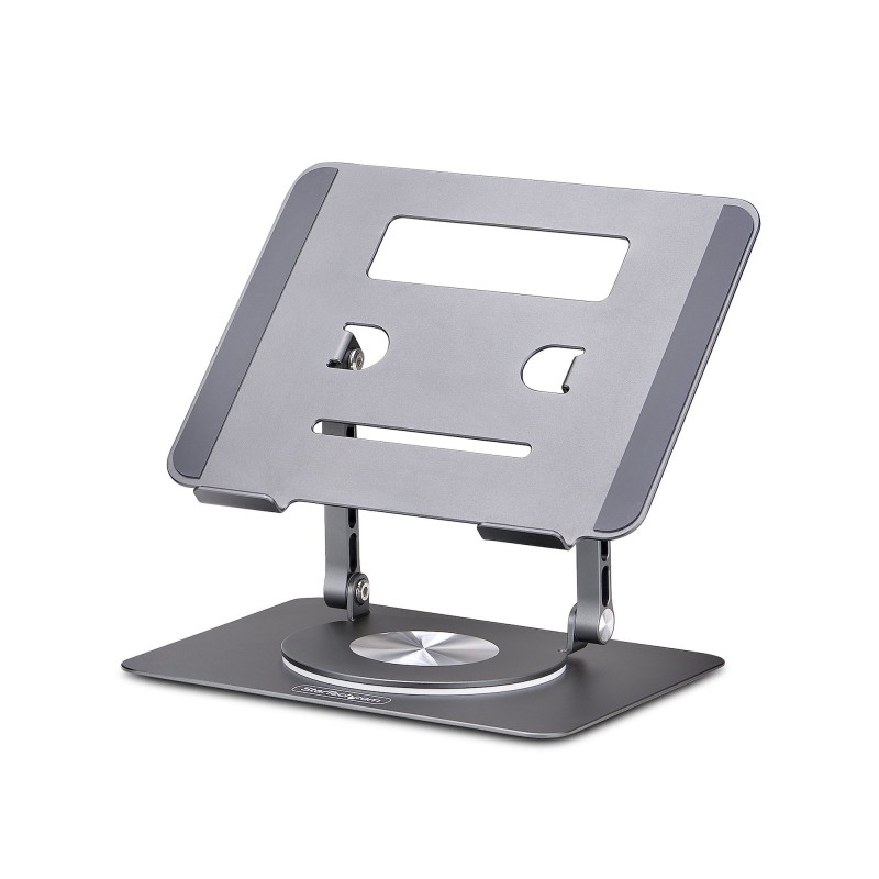 Soporte Elevador de Ordenador Portátil - Base Giratoria de 360 -Base Giratoria de Ordenador para Escritorio - Altura e Inclin