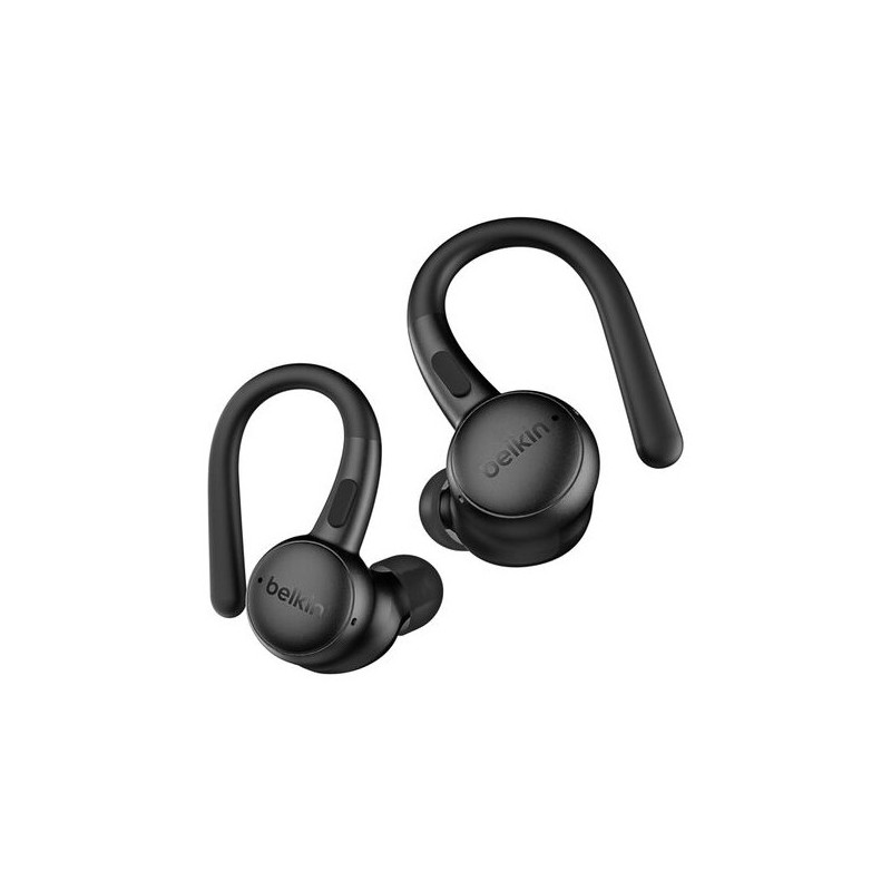SoundForm ActiveFit Auriculares Inalámbrico y alámbrico gancho de oreja Llamadas/Música USB Tipo C Bluetooth Negro
