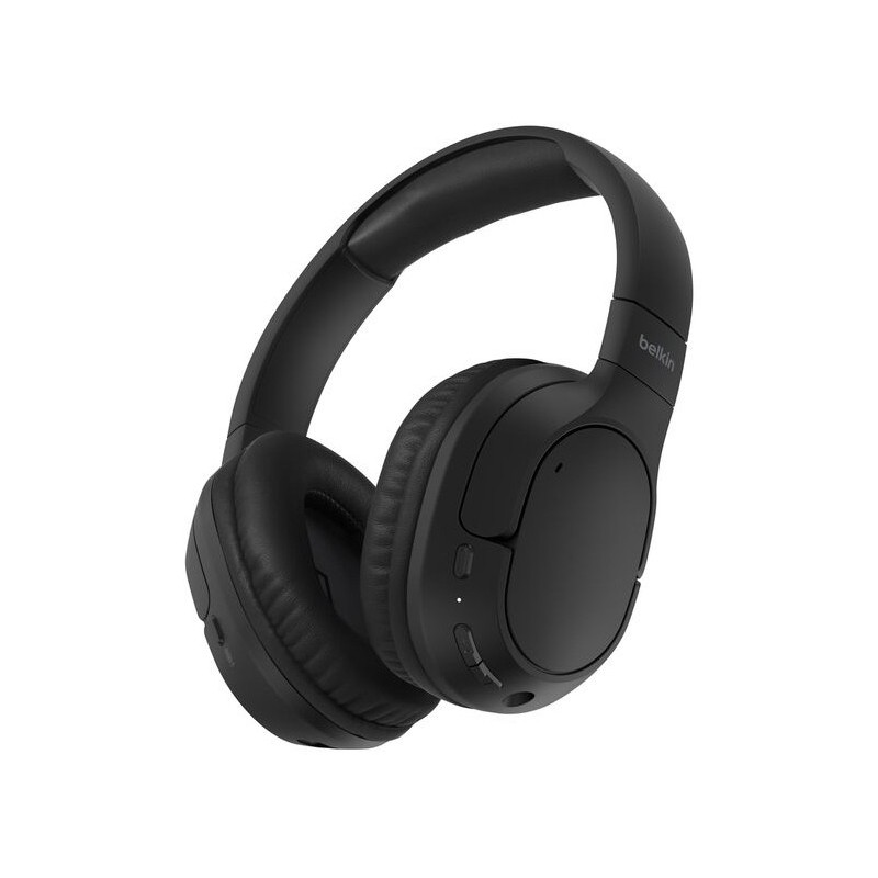 AUD009HQBK auricular y casco Auriculares Inalámbrico Diadema Llamadas/Música USB Tipo C Bluetooth Negro