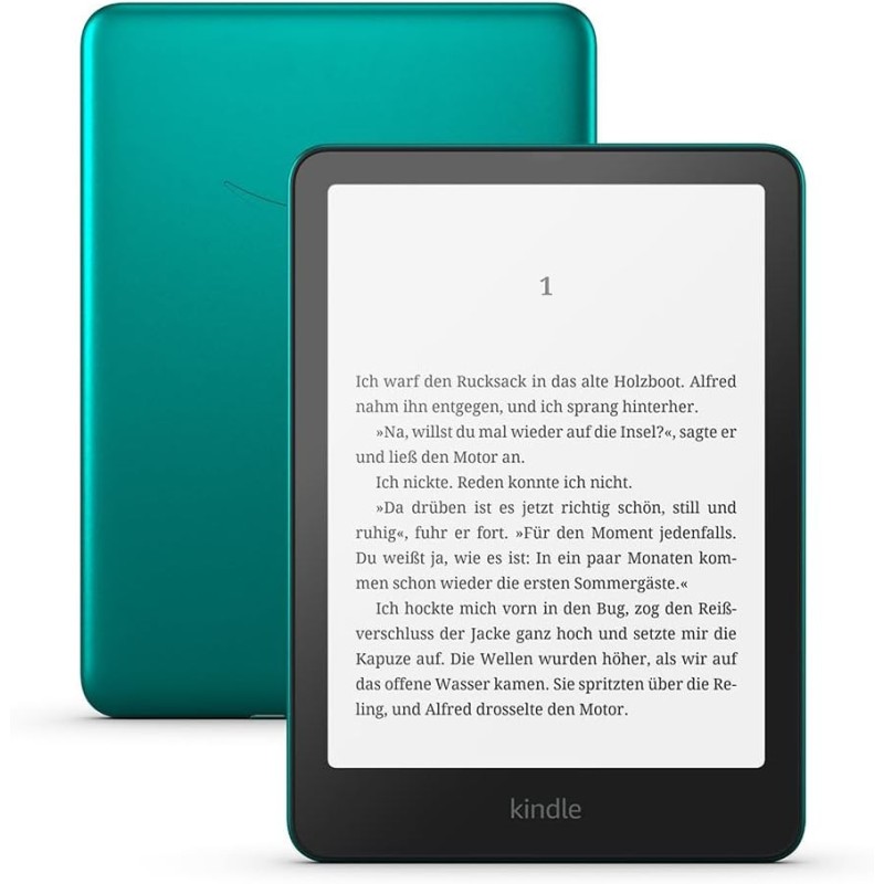 Kindle Paperwhite Signature Edition lectore de e-book Pantalla táctil 32 GB Wifi Verde  Metálico