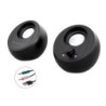 BJORN01B altavoz De 2 vías Negro Inalámbrico y alámbrico 10 W