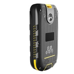 BOW LTE teléfono móvil 6 1 cm (2.4") Negro  Amarillo Teléfono resistente