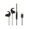 BRENDAN05B auricular y casco Auriculares Alámbrico gancho de oreja  Dentro de oído Llamadas/Música USB Tipo C Negro
