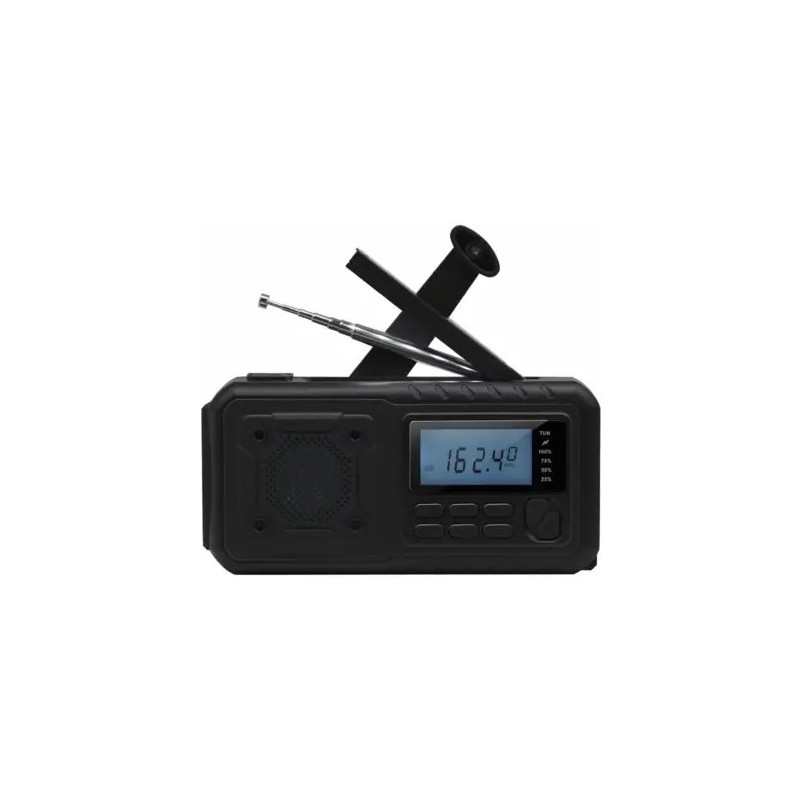 BTEC-RDS670-B altavoz portátil o de fiesta Altavoz monofónico portátil Negro