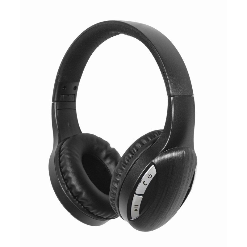 BTHS-01-BK auricular y casco Auriculares Inalámbrico y alámbrico Diadema Llamadas/Música MicroUSB Bluetooth Negro