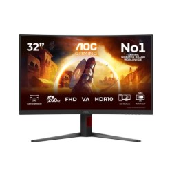 G4 C32G4Z pantalla para PC 80 cm (31.5") 1920 x 1080 Pixeles Full HD LCD Negro  Rojo