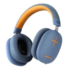 BOUNCE MAX Auriculares Inalámbrico y alámbrico Diadema Llamadas/Música Bluetooth Azul  Naranja