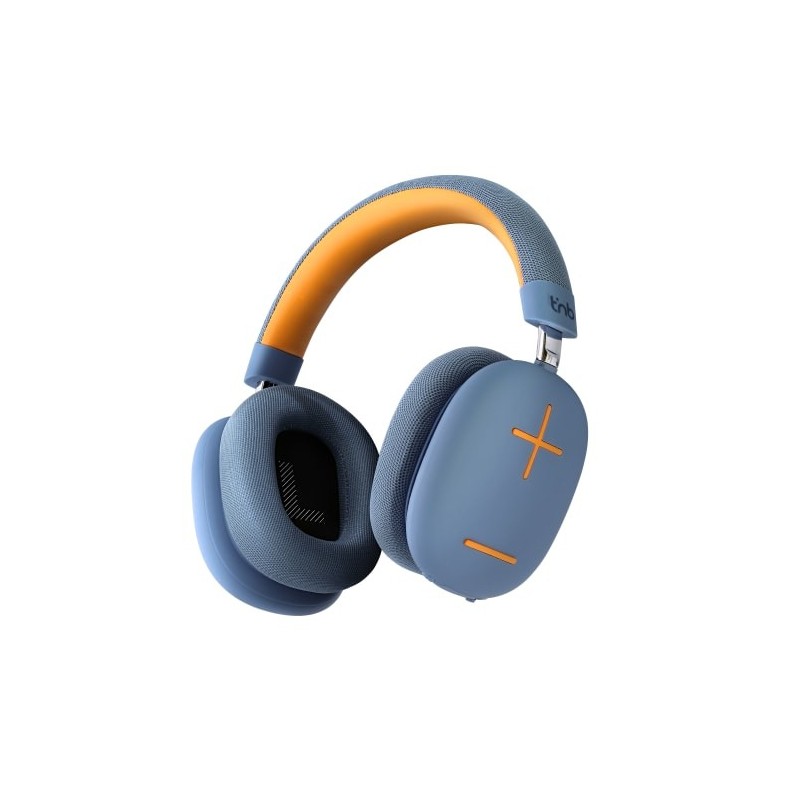 BOUNCE MAX Auriculares Inalámbrico y alámbrico Diadema Llamadas/Música Bluetooth Azul  Naranja