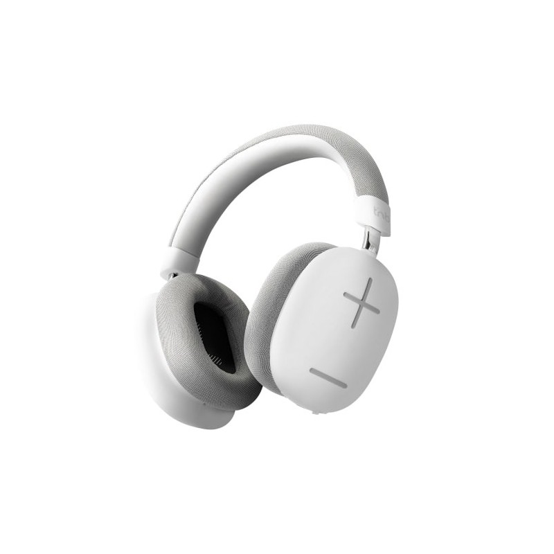 BOUNCE MAX Auriculares Inalámbrico y alámbrico Diadema Llamadas/Música Bluetooth Gris  Blanco