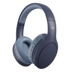 TONALITY Auriculares Inalámbrico y alámbrico Diadema USB Tipo C Bluetooth Gris  Marina