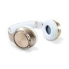 CHSPBTNFCSPKG auricular y casco Auriculares Inalámbrico y alámbrico Diadema Llamadas/Música MicroUSB Bluetooth Oro  Blanco