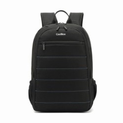 MOCHILA PORTATIL 15.6" NEGRO IMPERMEABLE