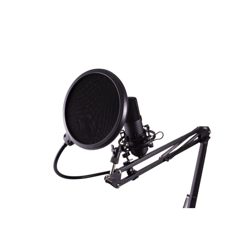 MICROFONO STREAMING USB FILTRO+BRAZO+TRIPODE