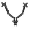 Soporte de brazos neumáticos para dos monitores M02D
