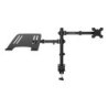 Soporte de dos brazos para monitor y portátil MP01