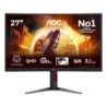 G4 Gaming pantalla para PC 68 6 cm (27") 2560 x 1440 Pixeles Quad HD LED Negro  Rojo