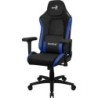 CROWNBB Azul  Silla Gaming Ergonómica  Cojines Ajustables  Cuero Sintético Premium