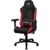 CROWNBR Rojo  Silla Gaming Ergonómica  Cojines Ajustables  Cuero Sintético Premium