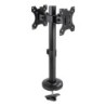 Soporte de Mesa para 2 Pantallas 17"-32"  Negro
