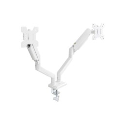 DB1434TNR-W soporte para monitor 86 4 cm (34") Escritorio Blanco