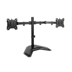 Soporte de Mesa  Giratorio e Inclinable  para 2 Pantallas de 17”-32”