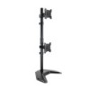 Soporte de mesa para 2 pantallas 17"-32" verticales