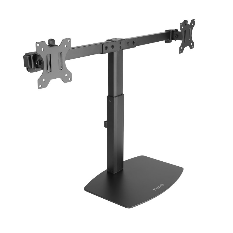 Soporte de mesa para 2 pantallas (monitor / plasma / LCD / LED) 17"-27"