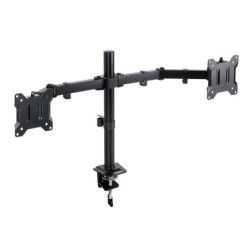 Soporte de Mesa para 2 Pantallas 17"-32"  Color Negro
