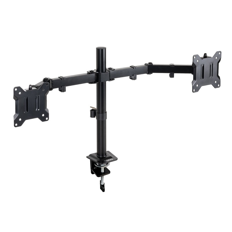 Soporte de Mesa para 2 Pantallas 17"-32"  Color Negro