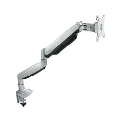 Soporte de Mesa Giratorio e Inclinable para Pantalla (Monitor / TV Plasma / LCD / LED) 13” – 32”  de Un Brazo  Plata