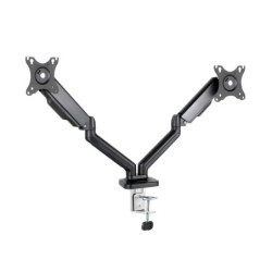 Soporte de Mesa para 2 Pantallas 17"-32"  Negro