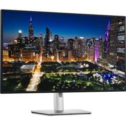 UltraSharp U3225QE pantalla para PC 80 cm (31.5") 3840 x 2160 Pixeles 4K Ultra HD LCD Negro  Plata
