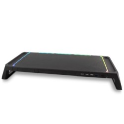 DEEPGAMING SOPORTE PARA MONITOR CON HUB 4USB + ILUMINACION RGB