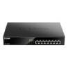 DGS-1008MP switch No administrado Gigabit Ethernet (10/100/1000) Energía sobre Ethernet (PoE) 1U Negro