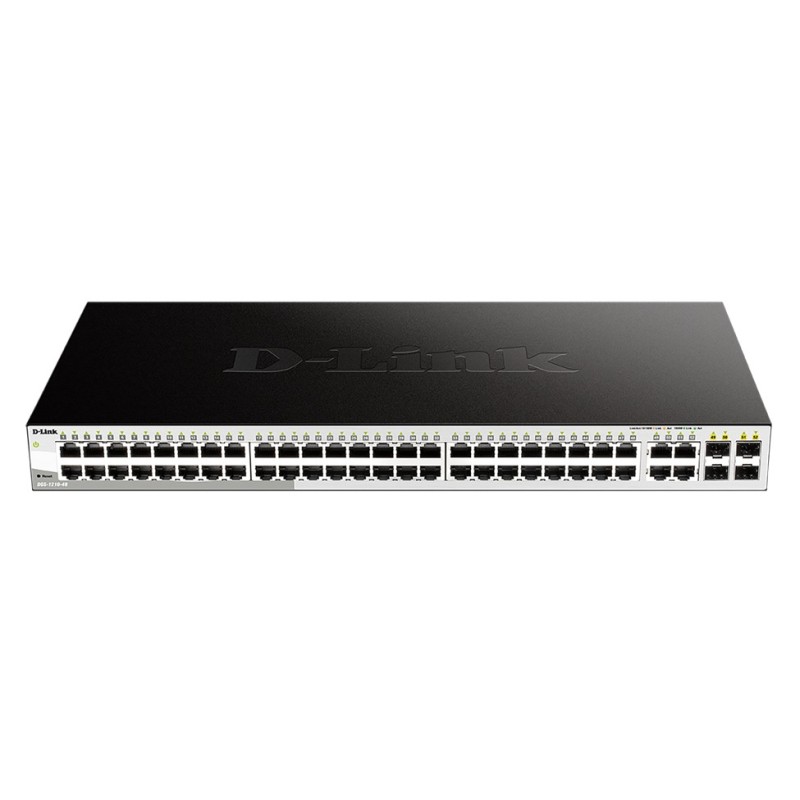 DGS-1210-48 switch Gestionado L2 Gigabit Ethernet (10/100/1000) 1U Negro