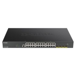 DGS-1250-28XMP Gestionado L3 Gigabit Ethernet (10/100/1000) Energía sobre Ethernet (PoE) Negro