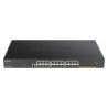 DGS-1250-28XMP Gestionado L3 Gigabit Ethernet (10/100/1000) Energía sobre Ethernet (PoE) Negro