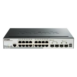 DGS-1510 Gestionado L3 Gigabit Ethernet (10/100/1000) Energía sobre Ethernet (PoE) Negro