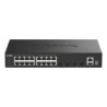 DGS-1530-20/E switch Gestionado L2 Gigabit Ethernet (10/100/1000) Negro