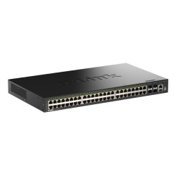 DGS-1530-52P/E switch Gestionado L2 Gigabit Ethernet (10/100/1000) Energía sobre Ethernet (PoE) Negro