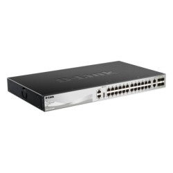 DGS-3130-30TS Gestionado L3 Gigabit Ethernet (10/100/1000) Negro  Gris