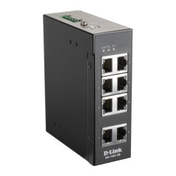 DIS-100E-8W switch No administrado L2 Fast Ethernet (10/100) Negro