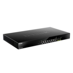 DMS-1100-10TP switch Gestionado L2 2.5G Ethernet (100/1000/2500) Energía sobre Ethernet (PoE) 1U Negro