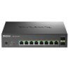 DMS-1250-10SPL Gestionado L2/L3 2.5G Ethernet (100/1000/2500) Energía sobre Ethernet (PoE) Negro