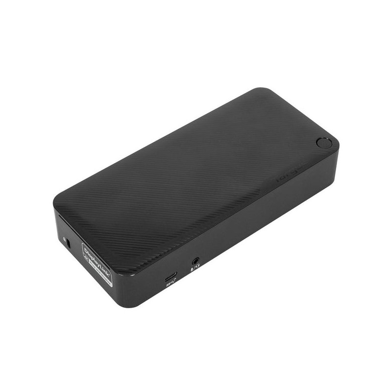 DOCK182EUZ base para portátil y replicador de puertos Alámbrico Negro